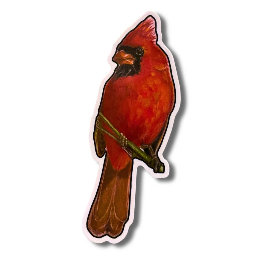 Vinyl Cardinal Sticker