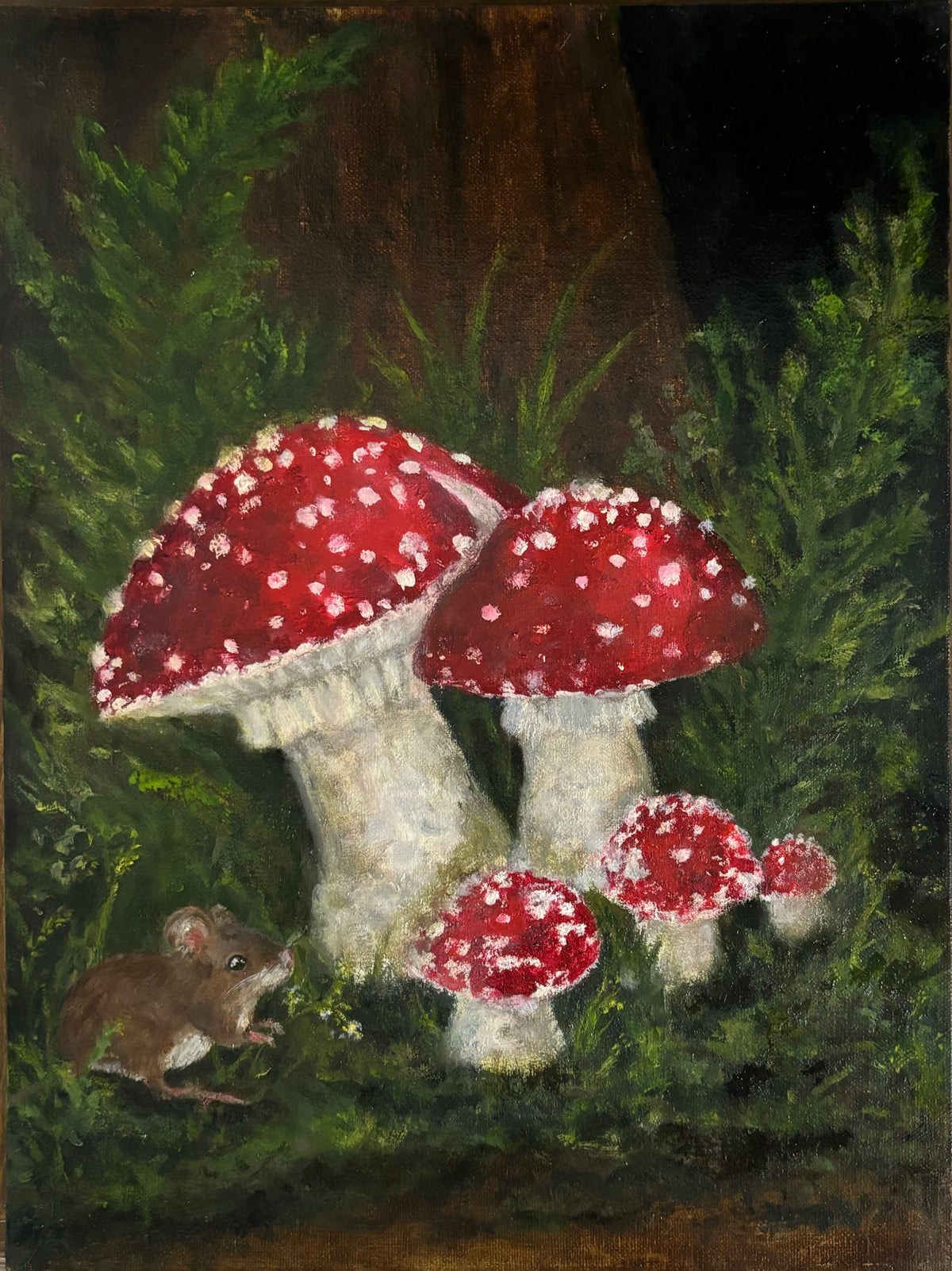 Valerie Peterson Mushroom Art Print