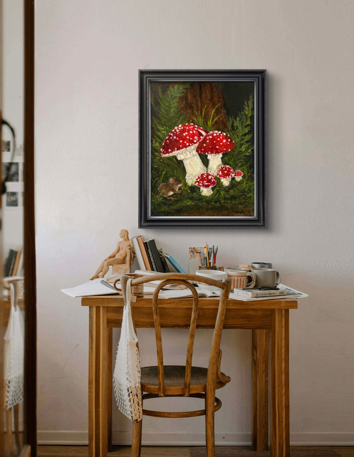 Valerie Peterson Mushroom Art Print
