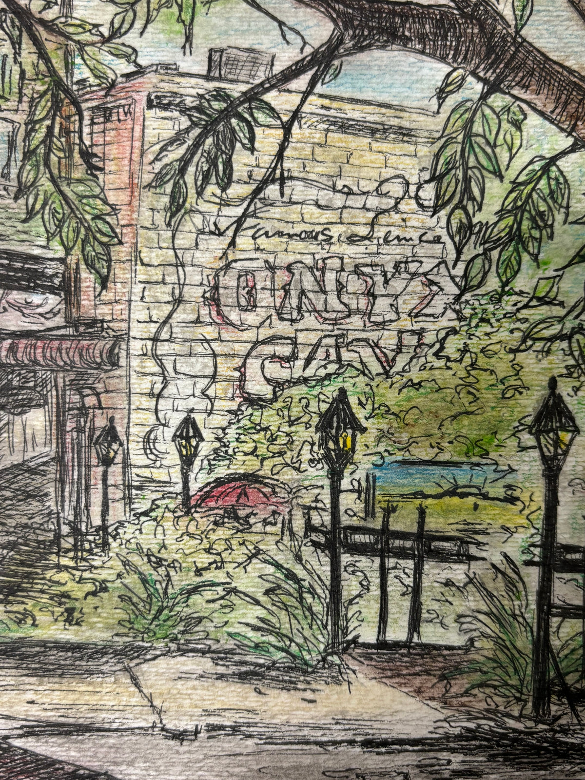 Downtown Eureka Springs Art Print