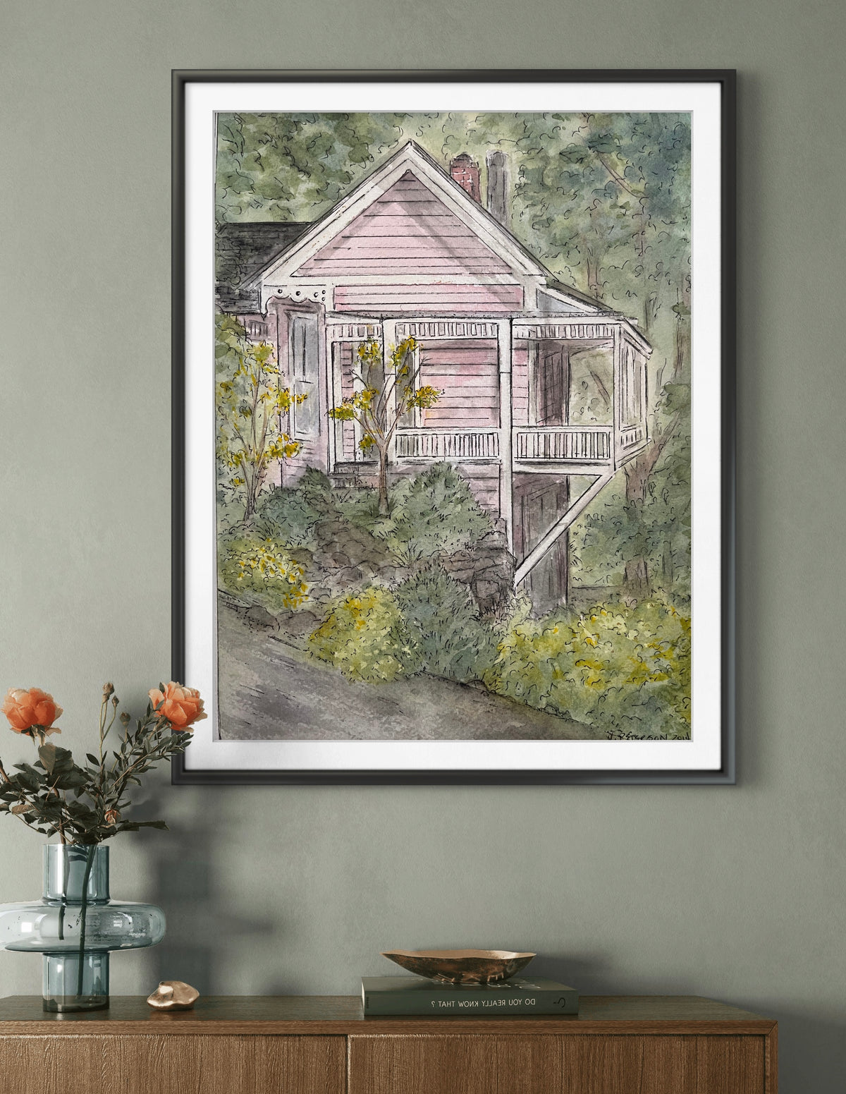 Rosanna Cottage Art Print