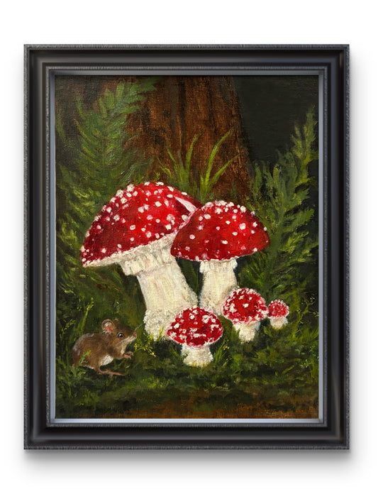 Valerie Peterson Mushroom Art Print